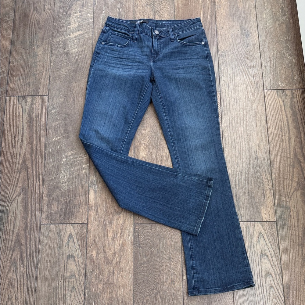 Simply Vera Vera Wang Dark Blue Straight Leg Jeans